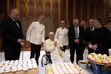 La nostra delizia al limone incanta Papa Francesco